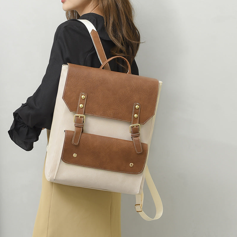 Trendiger Retro-Style Damen Rucksack