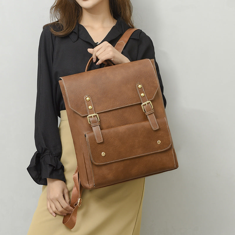 Trendiger Retro-Style Damen Rucksack